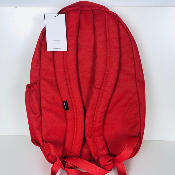 Converse Ctas Unisex All Purpose Backpack/Bag Red - Picture 2 of 8
